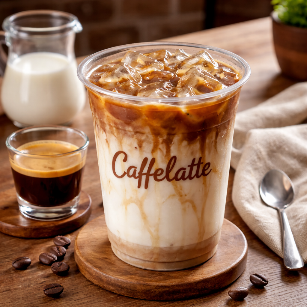 Caffelatte ice menu coffee Kopi Cerita